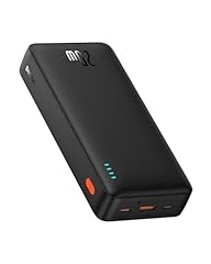 Baseus Power Bank 20000mAh Powerbank 20W Ricarica Rapida, Batteria Esterna per Telefoni Cellulari 20W PD QC Charger con USB C in&Out, Mini Powerbank per iPhone 15 14 13 12 11 Samsung S23 S22 iPad