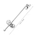 DIYEAH Gas Spring Support Rod for Cabinet Doors Heavy Duty Lift Strut Adjustable Lift Mechanism for Furniture and Industrial Use 1 Piece