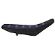 JFG RACING sitzbankbezug Motorrad Dirt Bike Sitzbezug Universal für YZF250 YZF450 YZ85 YZ125 PW50 PW80 Motocross Pit Bike Enduro-Blau