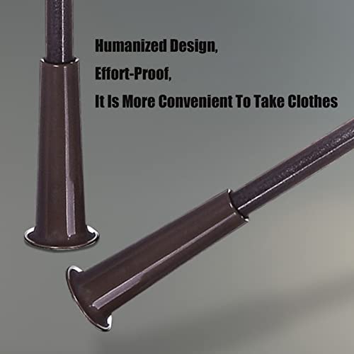 Tringle de penderie rétractable haut de gamme en taille réglable de 764-1064 mm - 6
