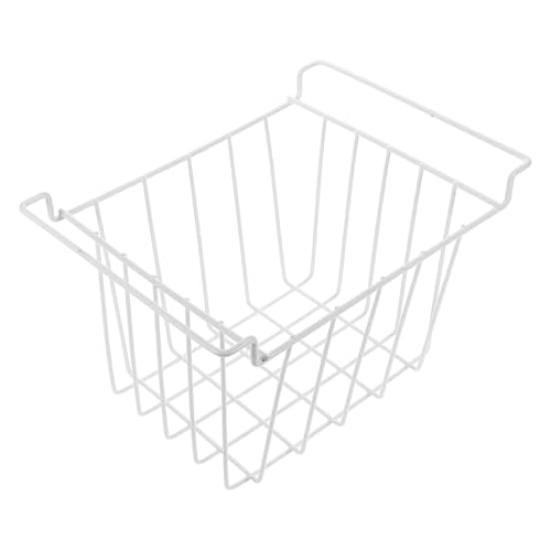 Coffre blanc et panier de rangement pour simplifier la cuisine