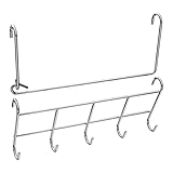 Onlyfire Paper Towel Holder Set, Paper Towel Hanger with Hook Rack for Camp Chef Stove, Side Shelves Utensils Hanging Kit Stove Accessory Set for Grills and Kitchen