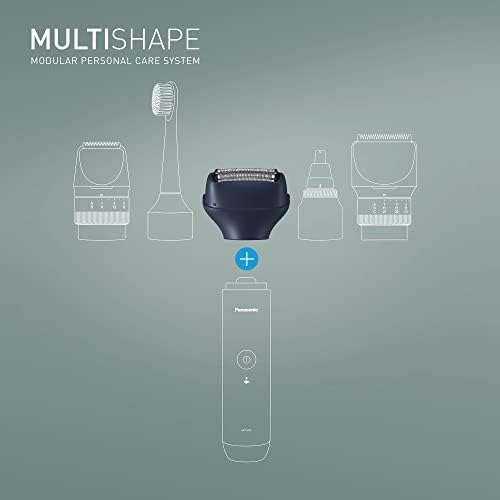 Panasonic ER-CSF1 MULTISHAPE Modular Personal Care System, 3 Blade Electric Shaver Head for Men