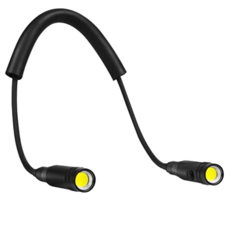 Generic COB LED Hands Free Neck light, Black