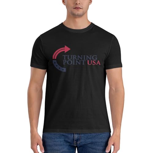 Turning Point USA Tpusa T-Shirt for Men Cotton T-Shirts Neck Short Sleeve3