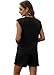 XIEERDUO Two Piece Outfits for Women Casual Summer 2 PC Short Sets Spring Travel Lounge Sets Fashion Cap Sleeve Tracksuit Vacation Loungewear Women's Clothing Black L