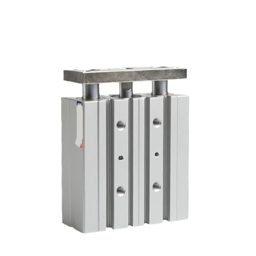 Cylindre pneumatique guidé compact à haute rigidité latérale TCM