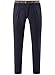 oodji Ultra Hombre Pantalones Chinos con Cinturón, Azul, ES 44 (L)
