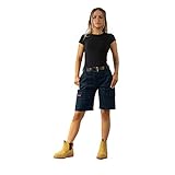 SITE KING Womens Cargo Work Shorts (Navy, 12)