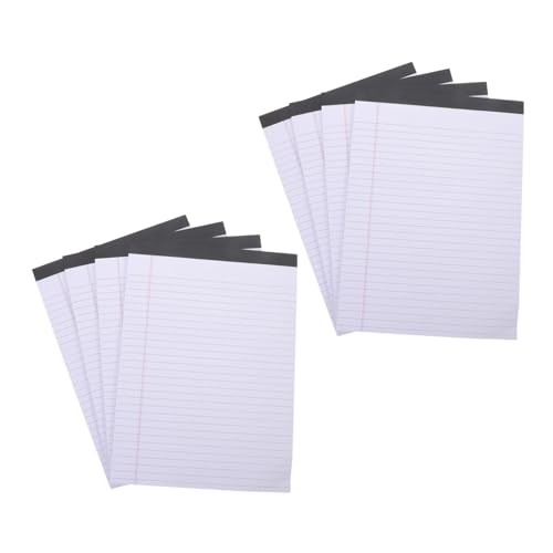 Bloc-notes légal anti-bavure en papier épais détachable pour éviter les ratures