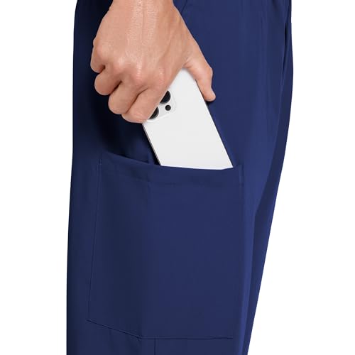 Jockey Men's Scrubs Men's Seven Pocket Stretch Scrub Pant, New Navy, M - image 5