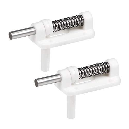 uxcell Canopy Hatch Lock Latch for RC Airplane Cockpit Cover Fixing, 23.5x13x8mm White 2pcs