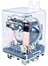 NTE Electronics R55-11D20-12F Series R55 DC General Purpose Relay, DPDT Contact Arrangement, 0.250" Quick Connect Terminal, 25 Amp, 1.5W Power, 12VDC