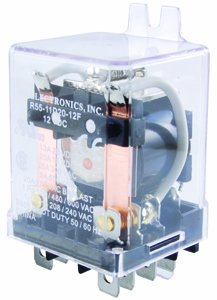 NTE Electronics R55-11A20-240F Series R55 AC General Purpose Relay ...