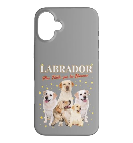 Labrador More Faithful Than Men �M�t�g�I�[�i�[ �X�}�z�P�[�X iPhone 16 Plus �p