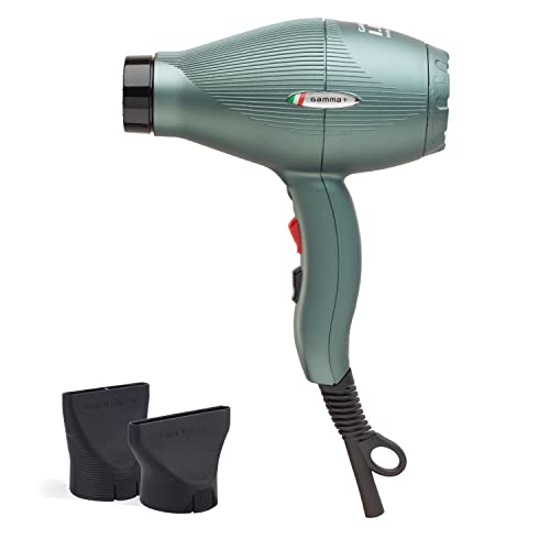 Sèche-cheveux professionnel GammaPiù I.E.S vert mousse haute précision