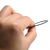 Honseadek Fahrrad-Headset-Abstandshalter 3K gewebte Kohlefaser-Unterlegscheiben für 28,6 mm Vorderradgabelschaft, 3,8 cm Fahrradkomponenten, Höhe 1 mm bis 15 mm, Fahrradteile (10 mm)