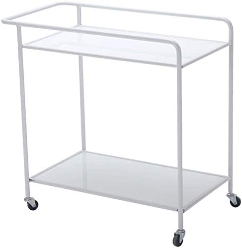 HOMRanger It Can Move Coffee Table, Living Room with Pulley Solid Colo
