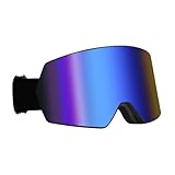 Skibrille für Damen und Herren – Kinder-Skibrille, winddicht, beschlagfrei, doppellagig, für Kinder, Jugendliche, Jungen und Mädchen, für Erwachsene und Jugendliche