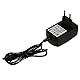 CHICIRIS 24V 12 LED Farbwechsel Ultraschall-Nebelhersteller, Wasserbrunnen-Teichzerstäuber, Nebler, für Wasserbrunnen, Zuhause, Teich (Zerstäuberkopf + Adapter (EU))