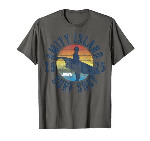 Jaws Amity Island Surf Board T-Shirt
