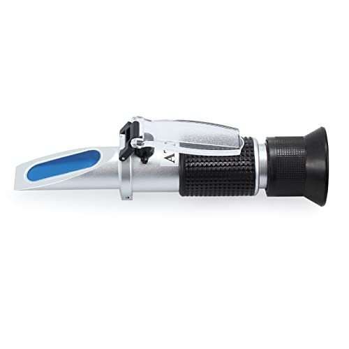 Image of 4-in-1 antifreeze refractometer ethylene glycol, propylene glycol, for automotive cooling fluid, Windshield washer fluid, AdBlue(DEF), automotive and industrial battery fluid measurement