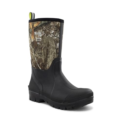 Image of Western Chief Unisex 365 Neoprene Cold Weather Boots for Men and Women | Waterproof rubber with insulated lining, anti-slip outsole, comfort insole, ankle, mid and tall snow boot for outdoor wear