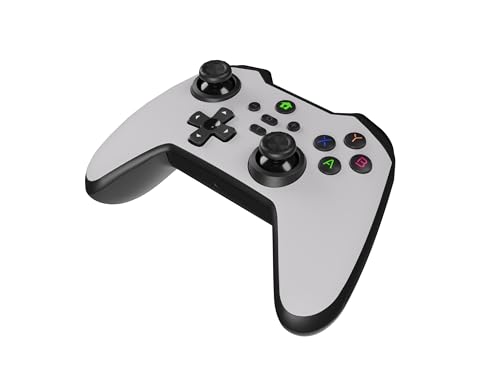 Gamepad Genesis Mangan 400 mando inalámbrico PC Switch móvil bluetooth blanco 4