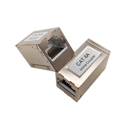 Cable de red LAN Ethernet conector acoplador RJ45 Cat6 extensor modular blindado de 5 unidades 5