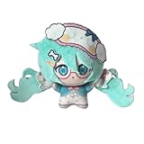 Xinchangda Miku - Llavero de peluche con figura de peluche de anime Miku de 10 cm, bonito colgante para bolsa, mochila, llavero, sofá, decoración del hogar, coleccionables