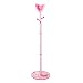 Produktbild Homestyle4u 1127 Kleiderständer Standgarderobe Schmetterling für Kinder aus Holz Pink Rosa mit 4 Haken Höhe 140 cm Garderobenständer Kindergarderobe