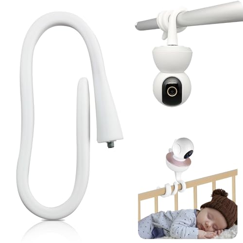 Lotbun Supporto per interno baby monitor Adattato all'interfaccia dado 1/4, Uso interno Supporto per Monitor per Bambini,Montare la mensola senza forare (Baby Monitor non incluso)