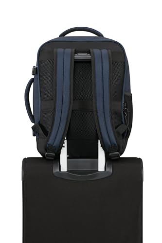 Miniatura 13 de American Tourister Take2cabin, Maleta De Cabina Wizz Air Vueling 30 X 20 X 40 Cm, 26,5 L, 0,60 Kg, Equipaje De Mano, Mochila De Avión Ms, Azul Azul Marino Oscuro