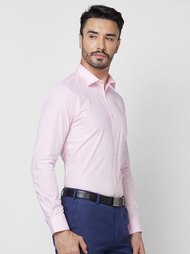 Image of Park Avenue Men's Cotton Slim Fit Solid Medium Shirt