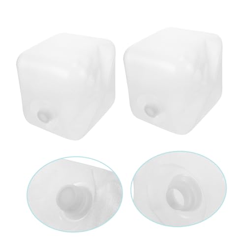 2 bolsas de peso para escalera de piscina blanca miniatura 4