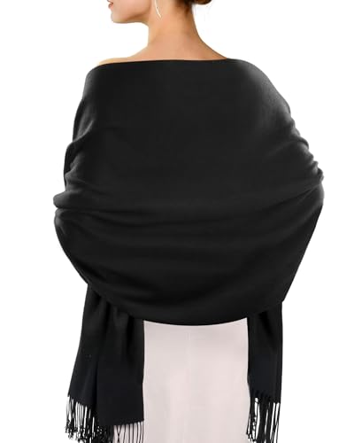 FURTALK Women's Silky Scarf Pashmina Shawls and Wraps for Wedding Favors Bride Bridesmaid Gifts Evening Dress Shawl