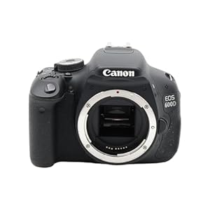 Canon EOS 600D SLR-Digitalkamera (18 MP, 7,6cm (3 Zoll) schwenkbares Display, Full HD) Gehäuse