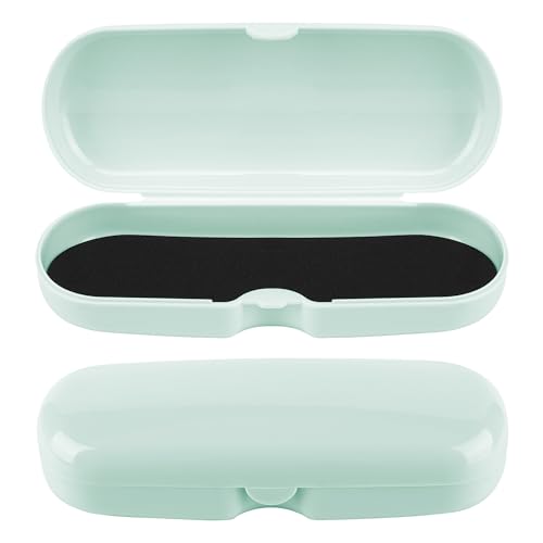 Image of 2 Pcs Plastic Eyeglasses Cases, Portable Transparent Eye Glasses