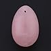 Rose Quartz Stone, Egg Massage Stone Rose Quartz Eggs Set perforado para...