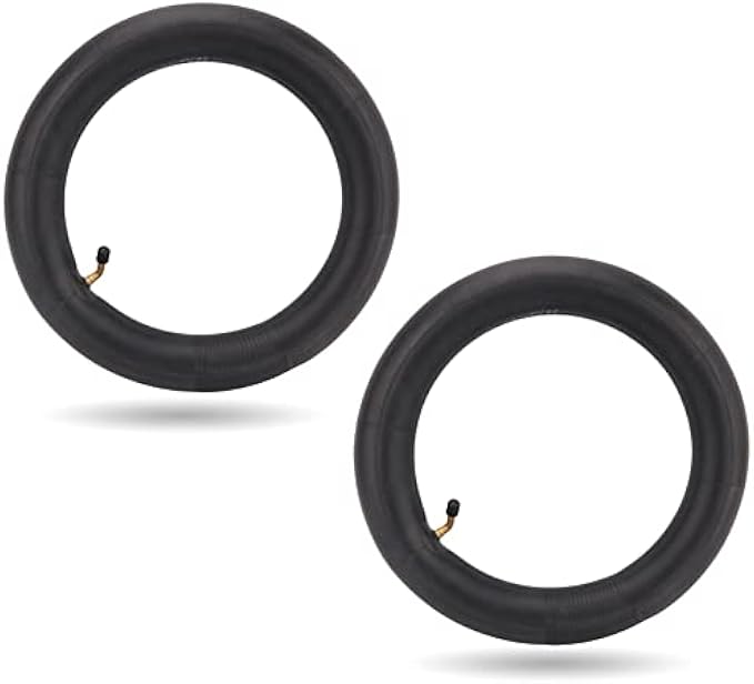 12 1/2 x 2 1/4 Tube Inner Tube 12.5 x 2.25 Tire 2 Pack for Pocket Bikes, Gas Scooters, Electric Scooters, Mini Bikes, Mobility Scooters and More by Rain King
