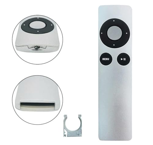 Image of Replacement Apple TV Remote Control for APPLE TV MC377LL/A 1st 2nd 3rd 4th Generation, A1294 A1218/MA711 A1378/MC572 A1427/MD199 A1625/MGY52/MLNC2 A1842/MQD22/MP7P2 Apple TV MC377LL/A MM4T2AM/A