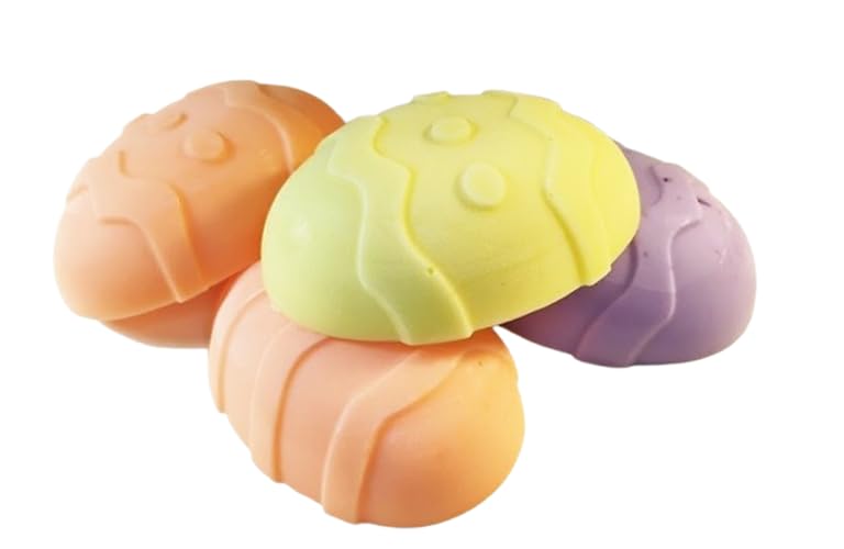 Easter Egg Shaped Soap 3pc Set - Scented Goat Milk & Shea Soap (12 pc Set)