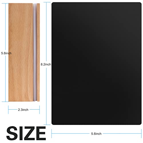 Small Chalkboard Message Sign, Reusable Double Sided Chalkboard Signs With Wooden Base Stand, 6 X 8 Desktop Message Board For Diy Home Decoration, Cafe, Set Of 2 #TOP5