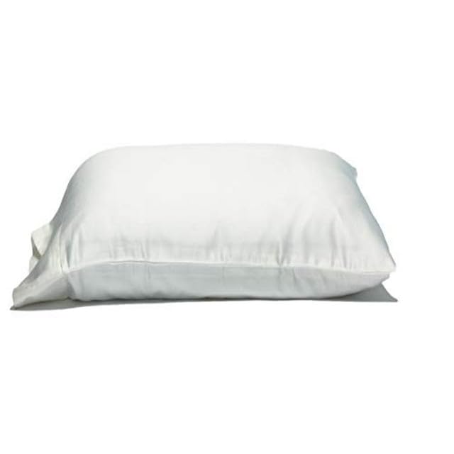 SuperGiantXL Pillowcase Extra Wide Pillowcases 25 inches Wide! Designed to fit Even the Biggest Pillows. 600 Thread Count Wrinkle Free Microfiber. Queen White 2-Pack