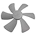 Ventline BVD021500 Fan Blade