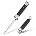 Messe mit günstig Kaufen-eiloszf Outdoor Klappmesser für Camping & Wandern Survival Knife - Scharfes Jagdmesser mit Gürtelclip - Angelmesser Einhandmesser (Schwarz)