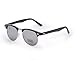 Produktbild Damen Herren Mode Black Sonnenbrille Unisex Spiegel Gespiegeltes Objektiv Brille MFAZ Morefaz Ltd
