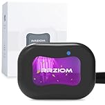 Stérilisateur Brosse à Dents UV, RRZIOM Brosse a Dent Désinfectant Rechargeable pour Les Voyages et La Maison, Toothbrush Sanitizer pour Toutes Les Porte Brosse à Dents Electrique & Manuelle (Noir)