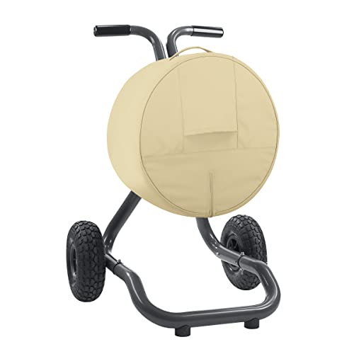 Classic Accessories Veranda Patio Free Standing Portable Garden Hose Reel Cover, outdoor cover