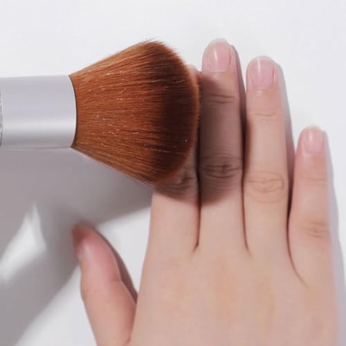 Escova de pó para unhas, pincel removedor de pó para arte de unhas, ferramenta de limpeza de pó de m